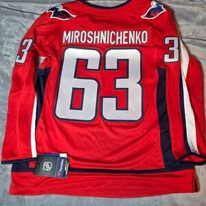 Ivan Miroshnichenko Washington Capitals Womens Large Fanatics NHL Jersey